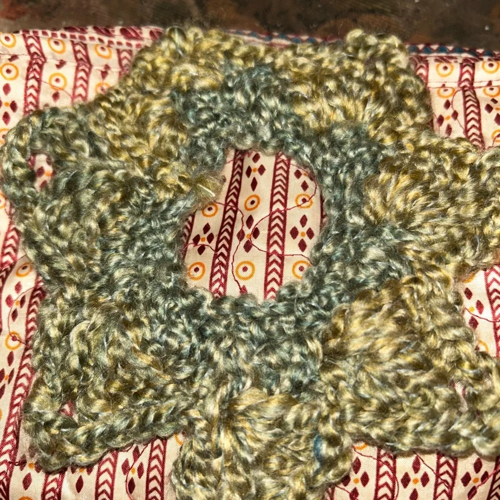 Fairy Woodland crochet cat scarf 🐈‍⬛
